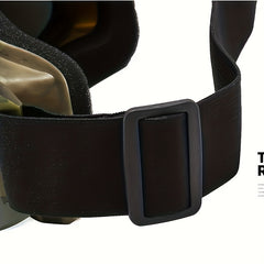 Polarized Ski Goggles with Anti-fog & Windproof Design