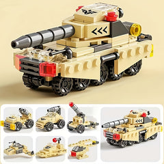 6in1 Missile Car Assembly Building Blocks - Educational Toys