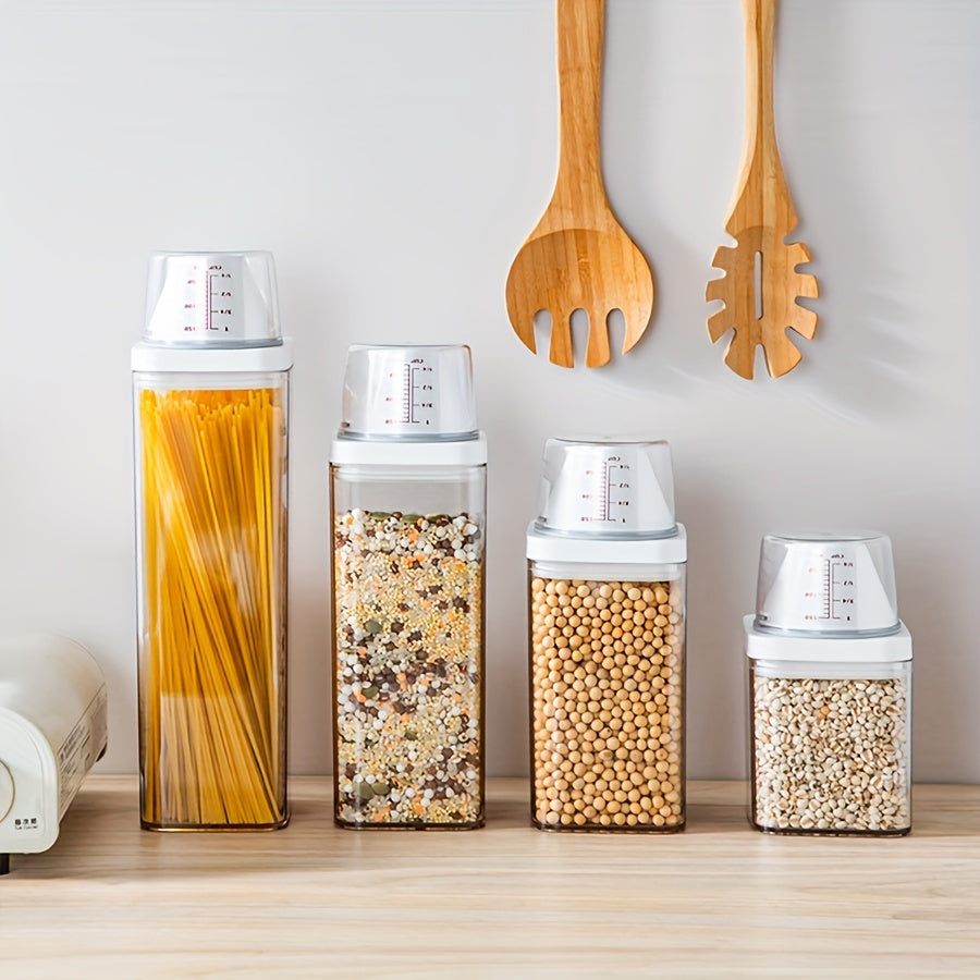 Kitchen Storage Jar Sealed Canister Moisture-proof Fresh-keeping Box