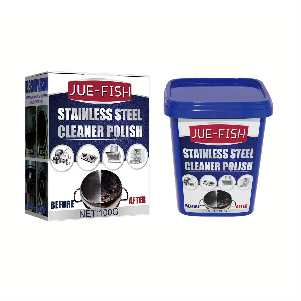 Kitchen Cleaning Paste Stain & Rust Remover for RV Interior
