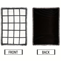 2pcs 40 X60 Blank Sublimation Throw Blankets For Heat Press Polyester Blanket