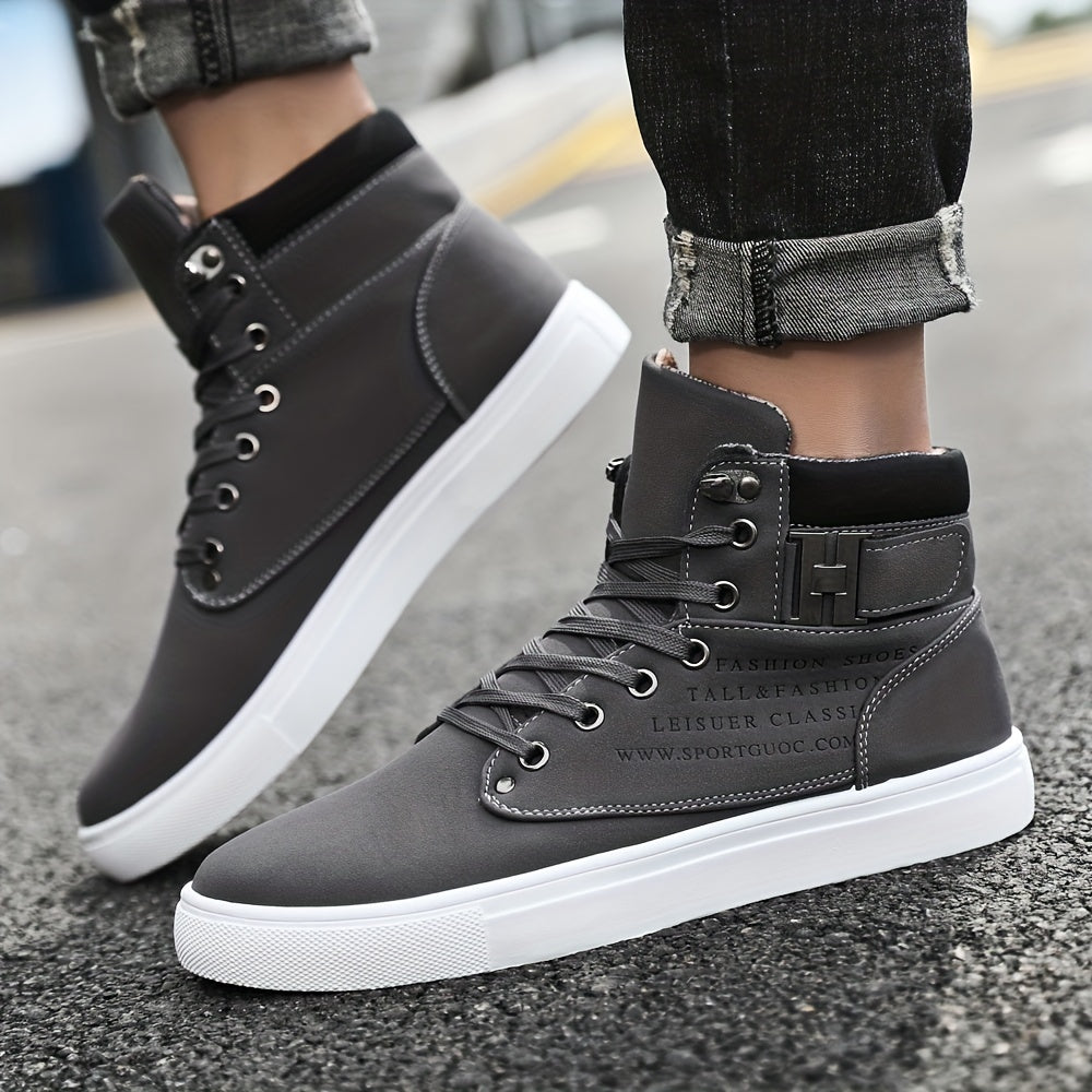 Men's Retro High Top Canvas Shoes