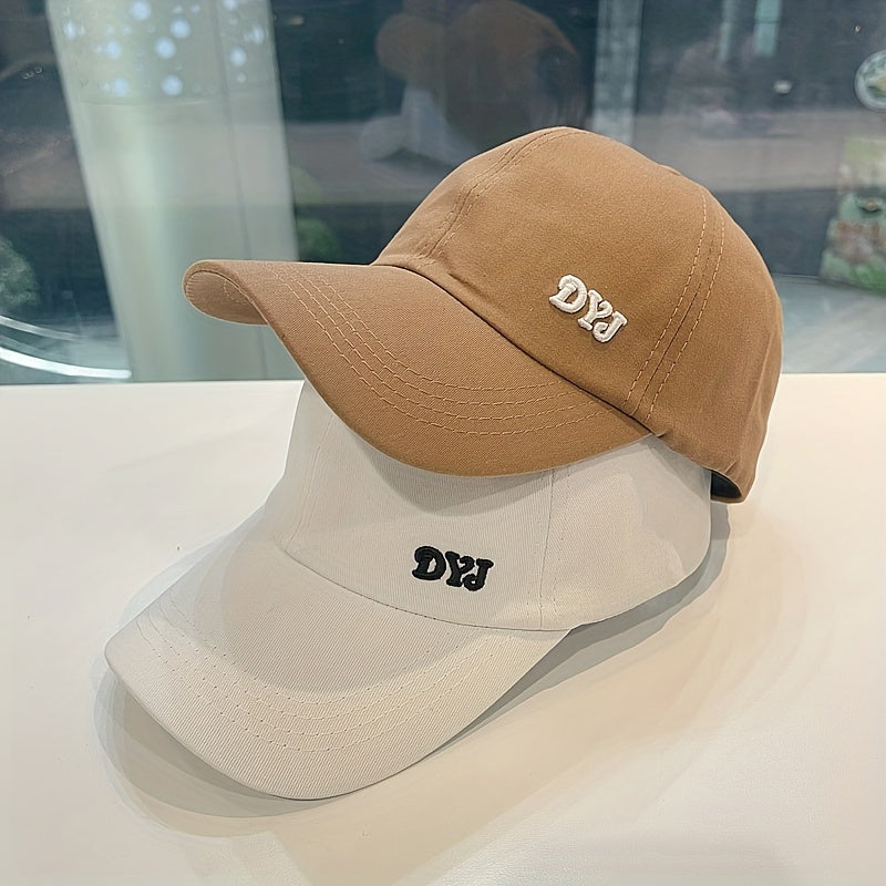 Backless Ponytail Baseball Cap Casual Dad Hats