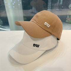 Backless Ponytail Baseball Cap Casual Dad Hats