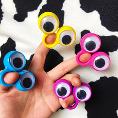 5pcs Big Eyed Finger Ring for Holiday Prank Games