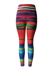 Women's Printed High Waisted Leggings for Workouts