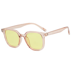 Vintage Oversized Square Sunglasses Stylish Rectangle Eyewear Women