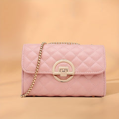 Argyle Chain Crossbody Messenger Bag for Women