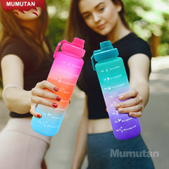 32oz BPA Plastic Water Bottle for Fitness & Hiking