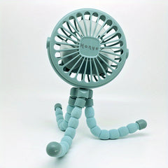 Portable Fan Three Speed Wind Desktop Handheld Standable Fan