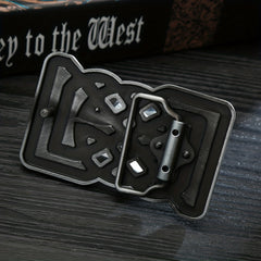Retro Pattern Belt Buckle Casual Decorative Belt Buckle
