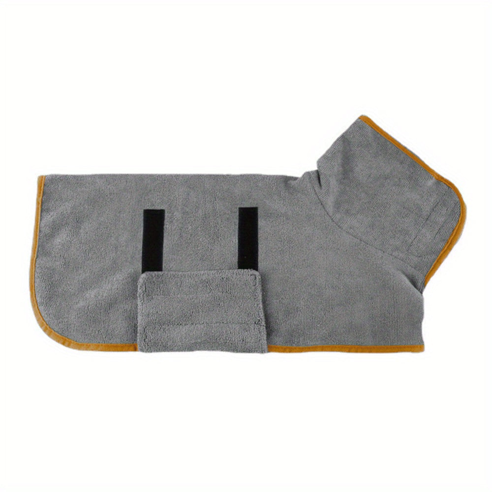 Quick Dry Dog Bath Robe Keeps Your Dog Warm and Dry