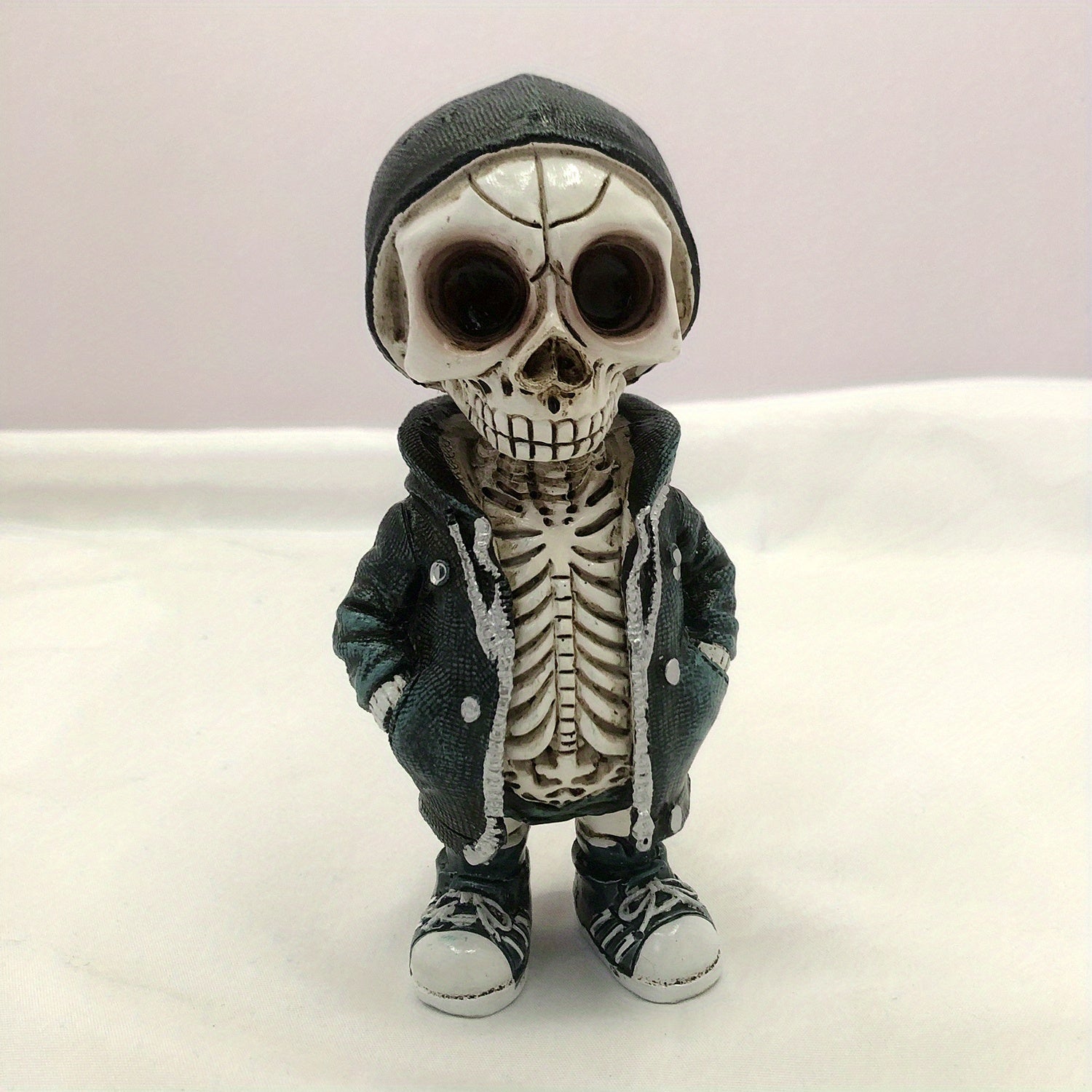 Halloween Skeleton Dwarf Statue Resin Ornaments Interesting Holiday Decorations