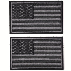 J CARP 2pcs Tactical American Flag Patch U S Flag U S Military Insignia Patches