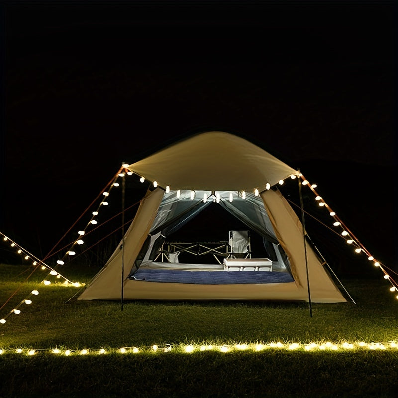 Fully Automatic 3-4 Person Tent, Rain Proof, Quick Opening, Outdoor Camping