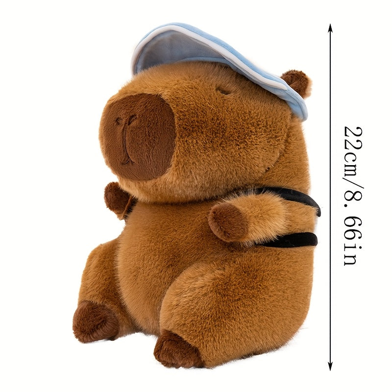 Fluffy Capybara Plush Toy 4 Styles - Perfect Halloween B