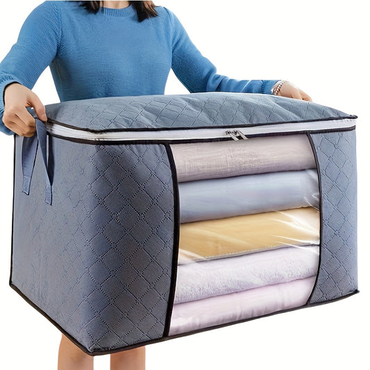 Large Capacity Storage Bag Organizer with Sturdy Zipper