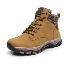 Kid's High Top Hiking Boots Non Slip Casual Lace Up Durable Shoes