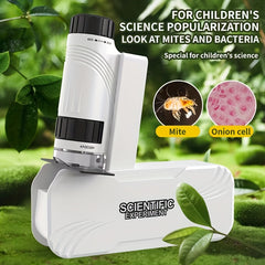 Kids Optical Microscope Learning Tool for Mite & Bacteria Observation