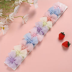 10pcs Sweet Bow Butterfly Hair Clips Princess Hair Accessories