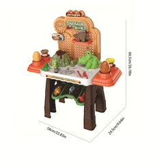 Kids Dino Mud Table for Science Education