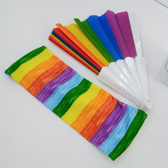 Rainbow Fan & Headband Combo Pride Month Accessories