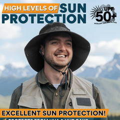 Breathable Head Mesh Hat Fisherman Summer Mountaineering Hat