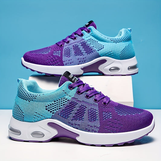 Women's Knitted Sport Shoes Lightweight Running Sneakers