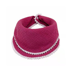 Soft & Cuddly Baby Lace Gauze Burp Cloth - Perfect Handkerchief