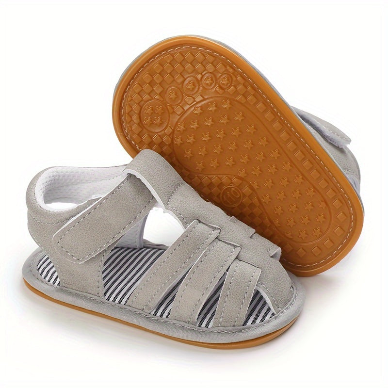 Baby Boys Casual Breathable Sandals - Lightweight Anti Slip Sandals