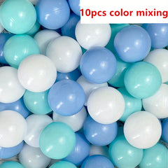 Crush Proof Plastic Ocean Balls Pack Of 10pcs