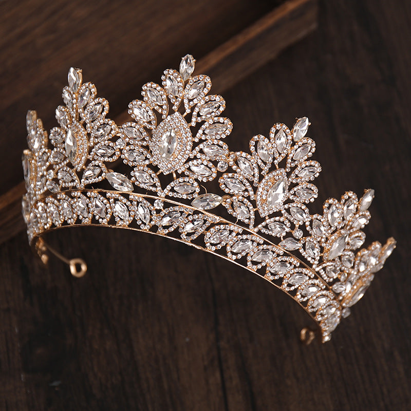 Bridal Wedding Crystal Crown Hair Accessories Rhinestone Crown