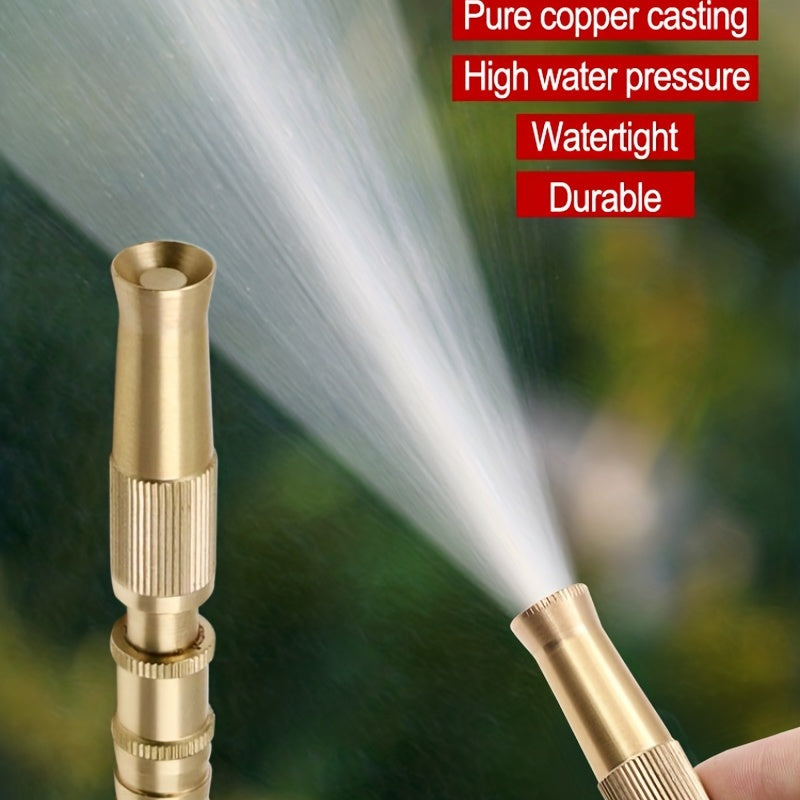 Brass Spray Gun Garden Hose Nozzle
