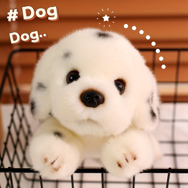 Soft Spotted Dog Plush Toy - Ideal for Gifts - Halloween Christmas