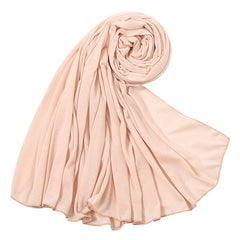 Solid Bandana Women Sweater Bandana Scarf Long Turban Head Wrap