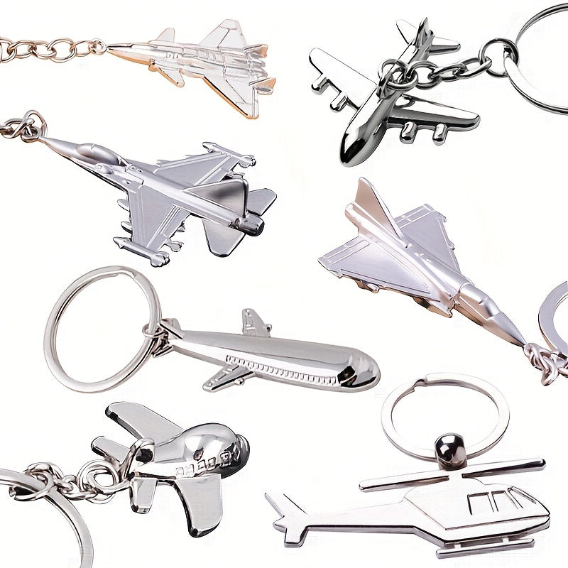 Airplane Keychain Fighter Key Chain Pendant Ornament