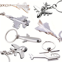 Airplane Keychain Fighter Key Chain Pendant Ornament