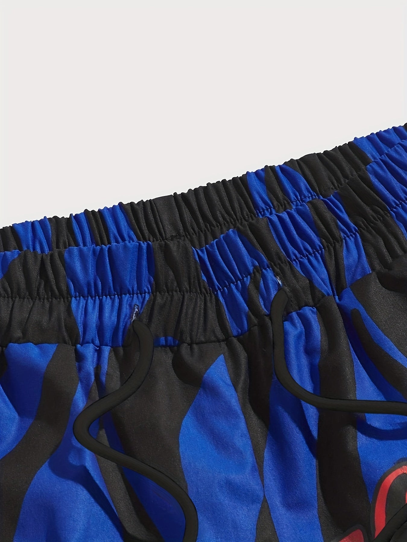 NY Print Casual Summer Pool Beach Shorts Men's Lounge Shorts