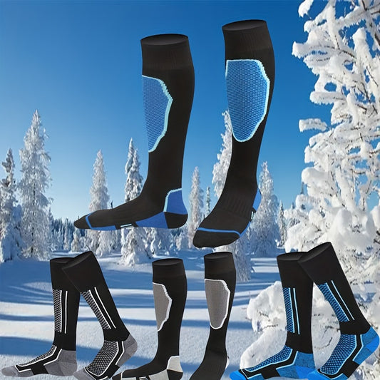 Winter Ski Socks Knee High for Skiing & Mountaineering