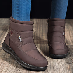 Women's Winter Thermal Snow Boots-Non slip Fleece Lined Outdoor Ankle Boots