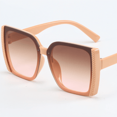 Large Square Sunglasses For Women Men Gradient UV400