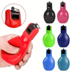 Hand Squeeze Whistle - Survival Alert with Lanyard