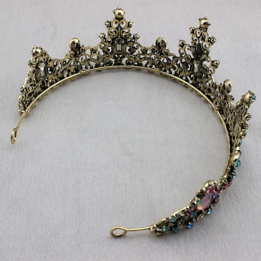 Girls Vintage Tiara Crown Princess Crown Birthday Party Accessory