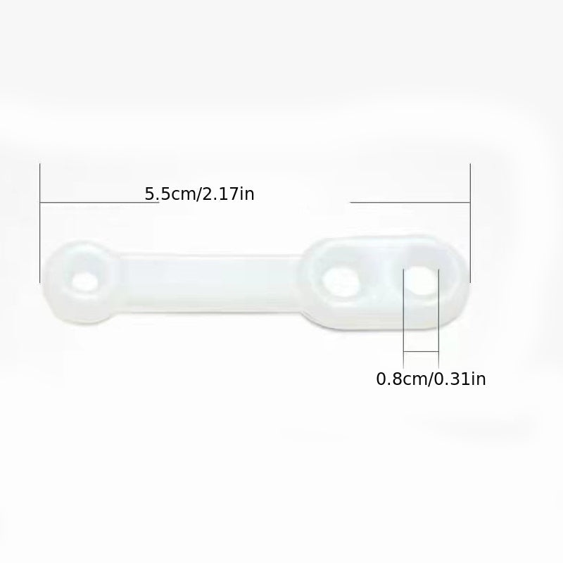 20pcs Silicone Hanger Windproof Buckle Anti-slip Fixing Buckle