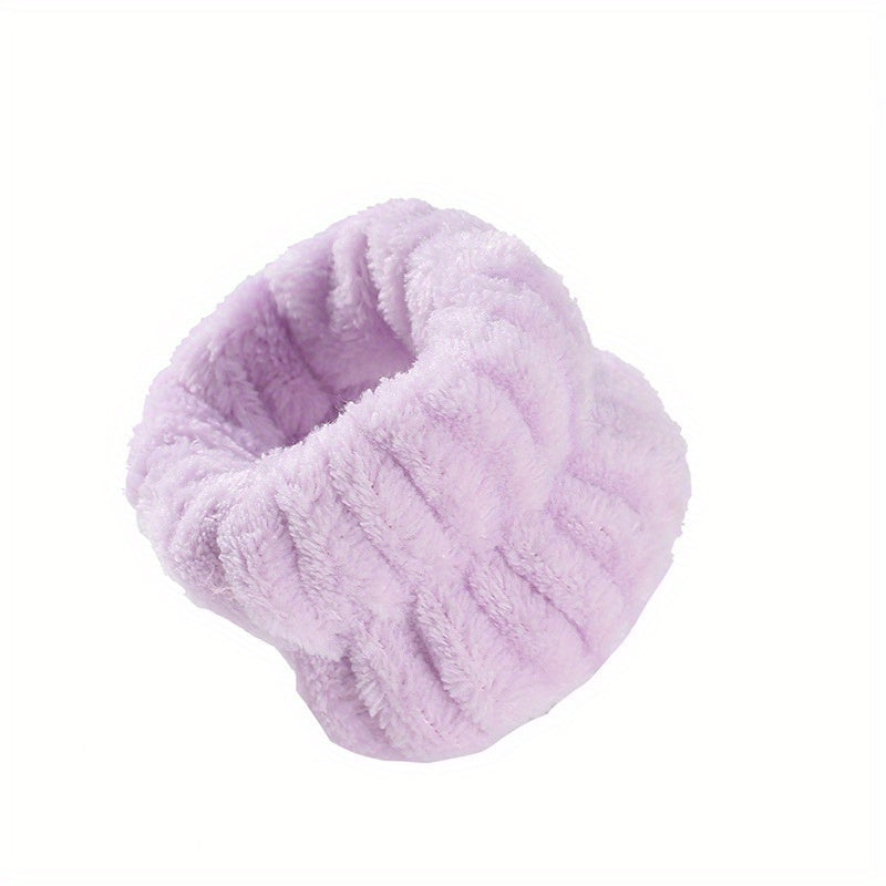 2pcs Reusable Face Wash Wrist Strap Absorbent Skin Friendly