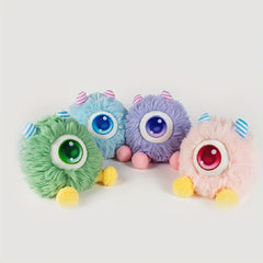 WOOFABLE One Eyed Monster Plush Toy Green Stuffed Animal Halloween Gift