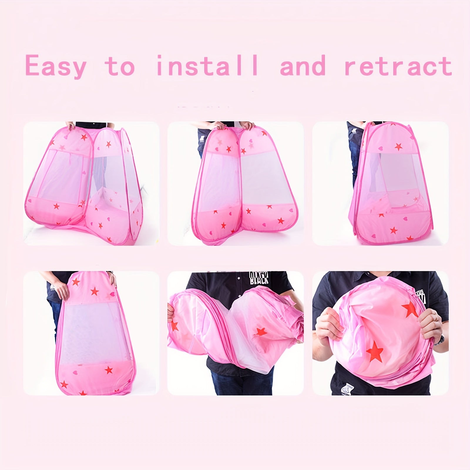 Children's Star Tent Indoor Baby Game House Boys And Girls Princess Castle Toy