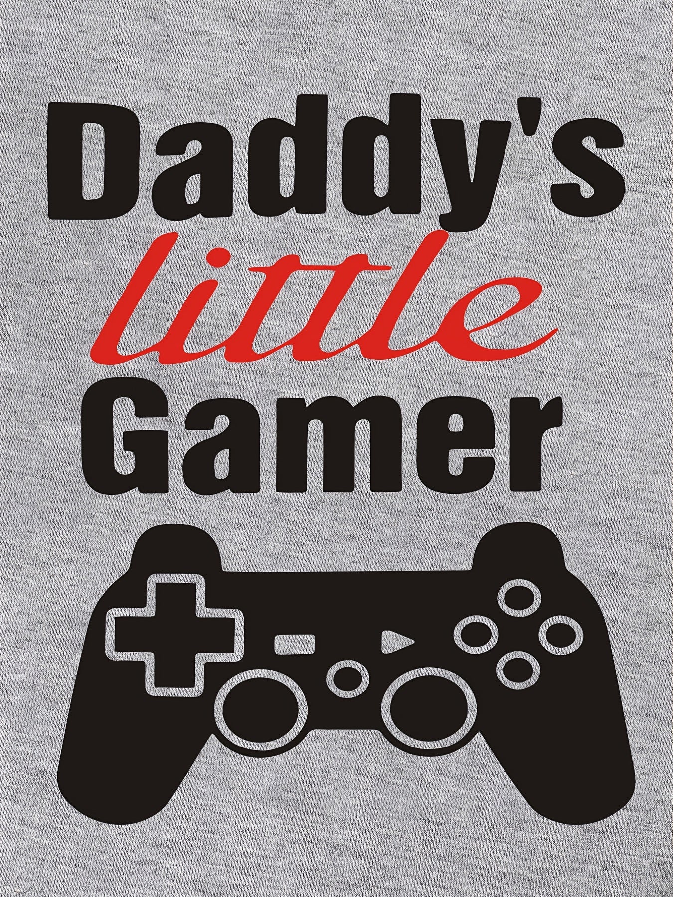 Baby Boys Casual Daddy s Little Gamer Short Sleeve Onesie Clothes