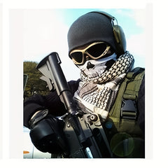 Skull Face Mask Neck Scarf Ghost Skeleton Biker Masks Outdoor Breathable