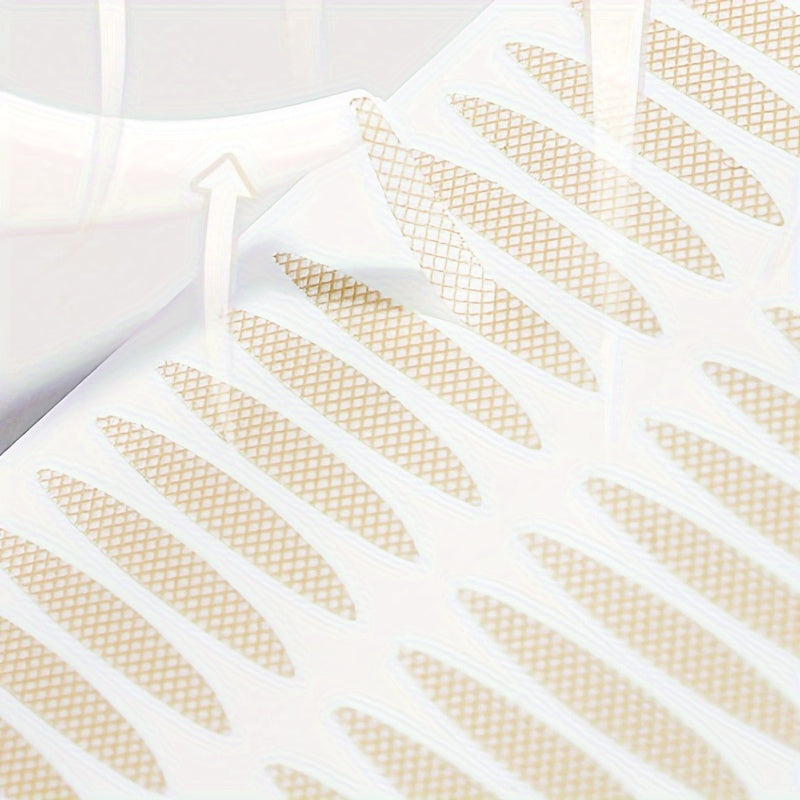 Waterproof Double Eyelid Stickers with Tweezers - Natural Adhesive Eyelid Patch